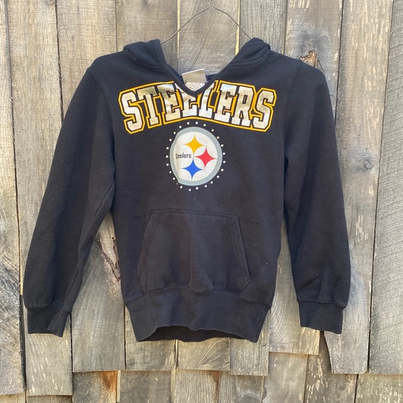 NFL Other - NFL Team Apparel Steelers Hoodie for Girls 7/8